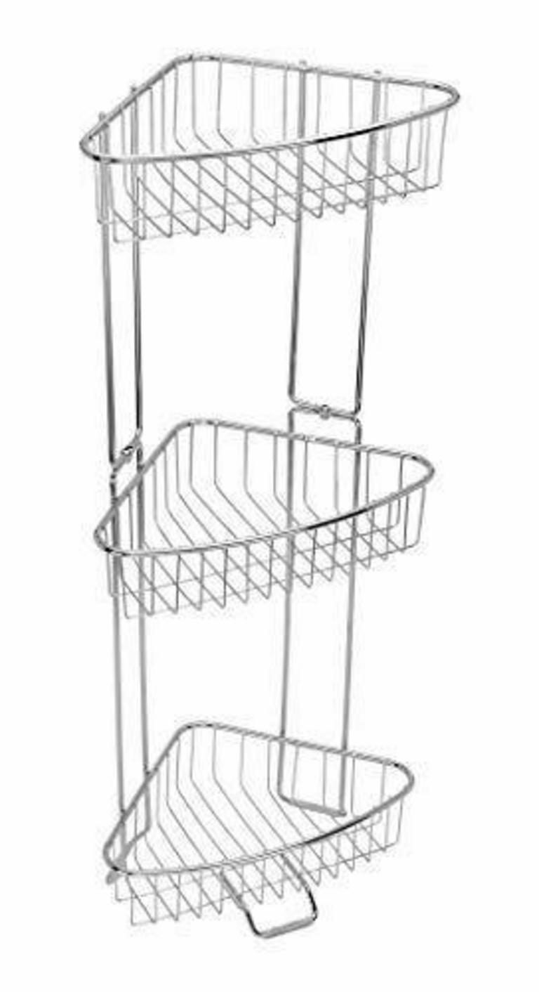 3 TIER SHOWER CADDY, 26"