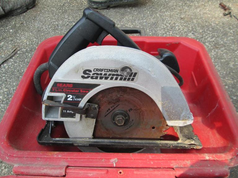 Auction Ohio Craftsman Circular Saw