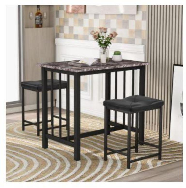 3-PC COUNTER HEIGHT DINING SET