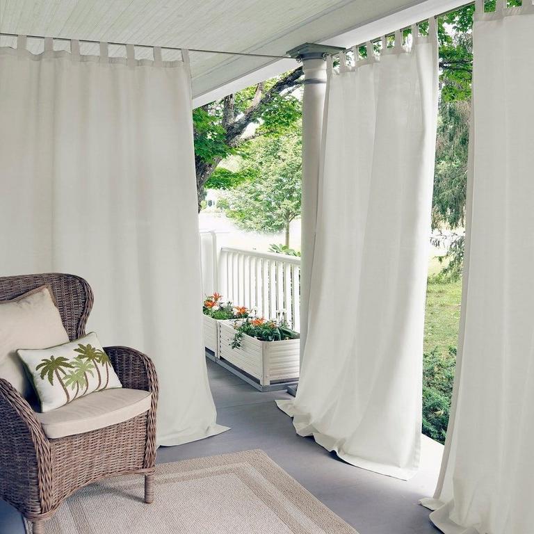 2 MATINE 95" X 52" CURTAINS
