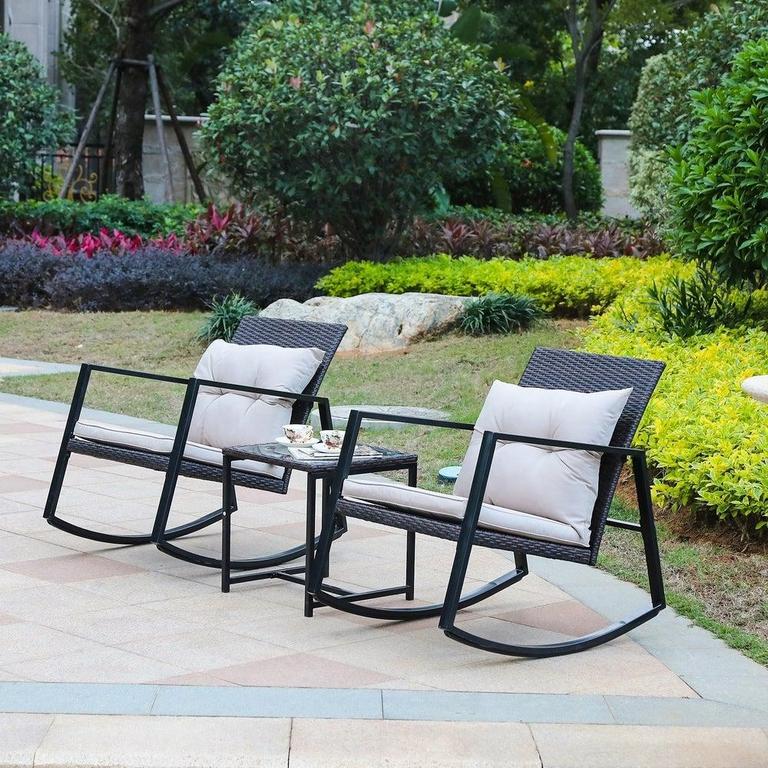 3-PC CONVERSATION PATIO SET