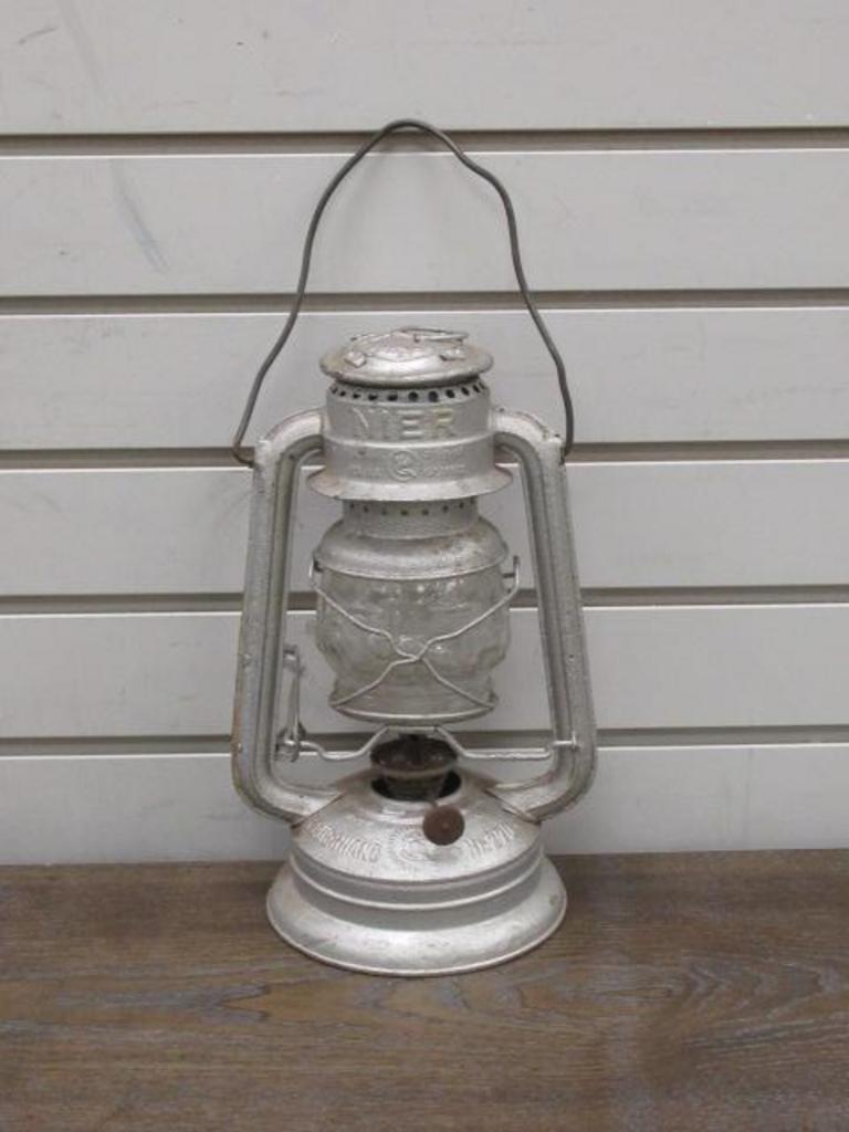 Auction Ohio  Antique Hurricane lamps