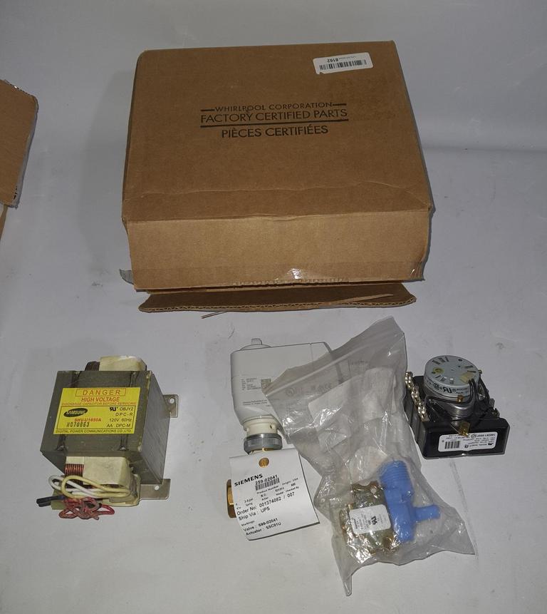 Auction Ohio Lot of appliance parts