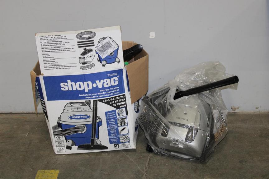 Auction Ohio Shop Vac Euro Pro Vacuum