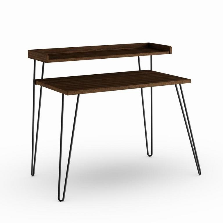 HUDIKSVALL RETRO DESK W/RISER