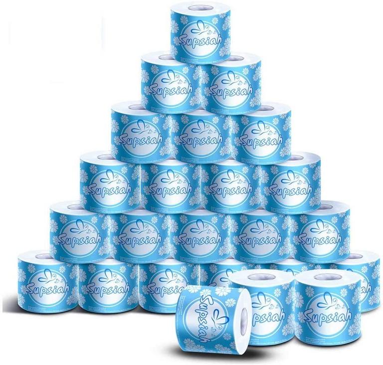 24 SUPSIAH TOILET PAPER ROLLS