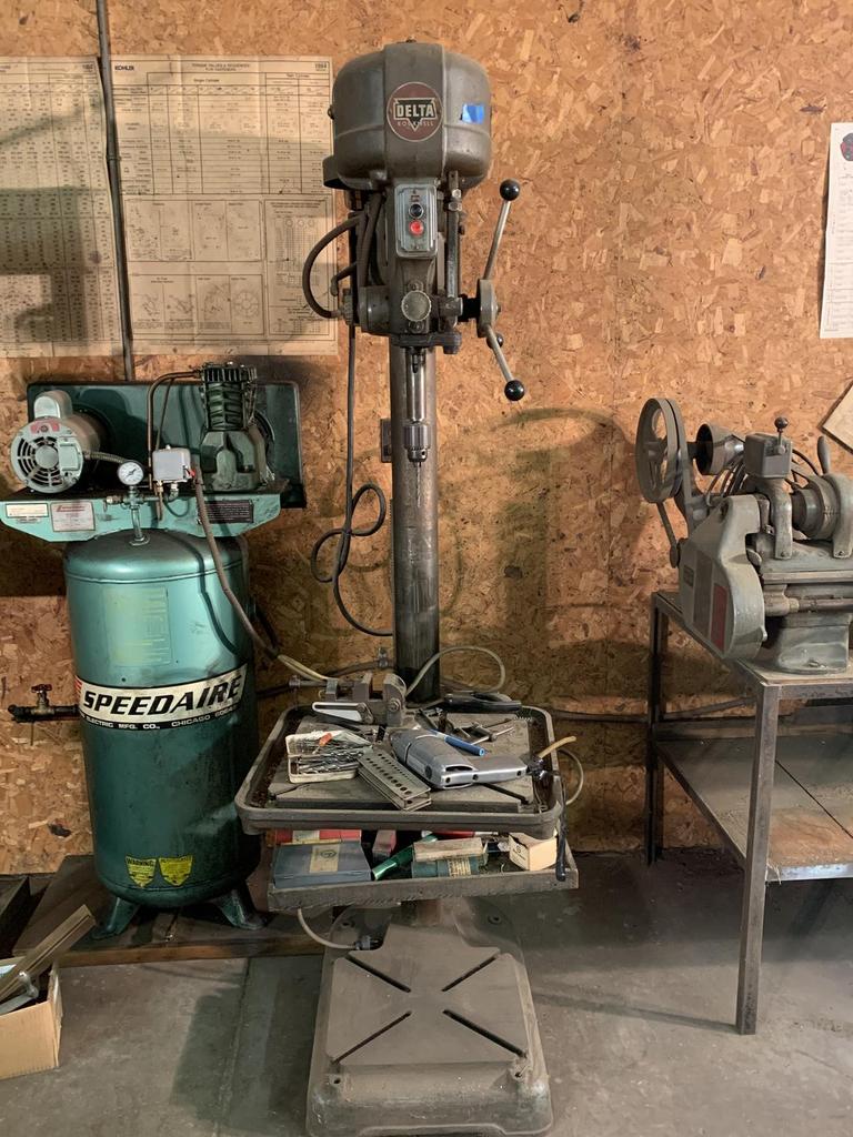 Auction Ohio Delta Rockwell Drill Press