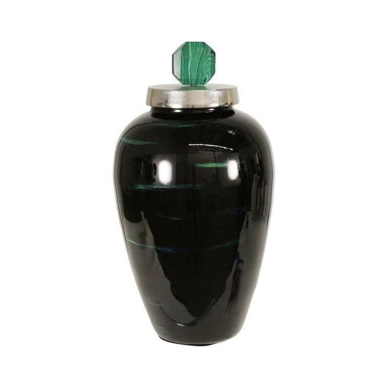 METAL ELONGATED URN