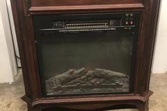 Auction Ohio | FEBO Flame Electric fireplace-excellent condition