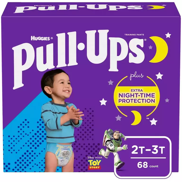 68 HUGGIES 2T-3T DIAPERS