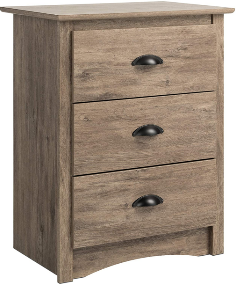 PREPAC 3-DRAWER NIGHTSTAND