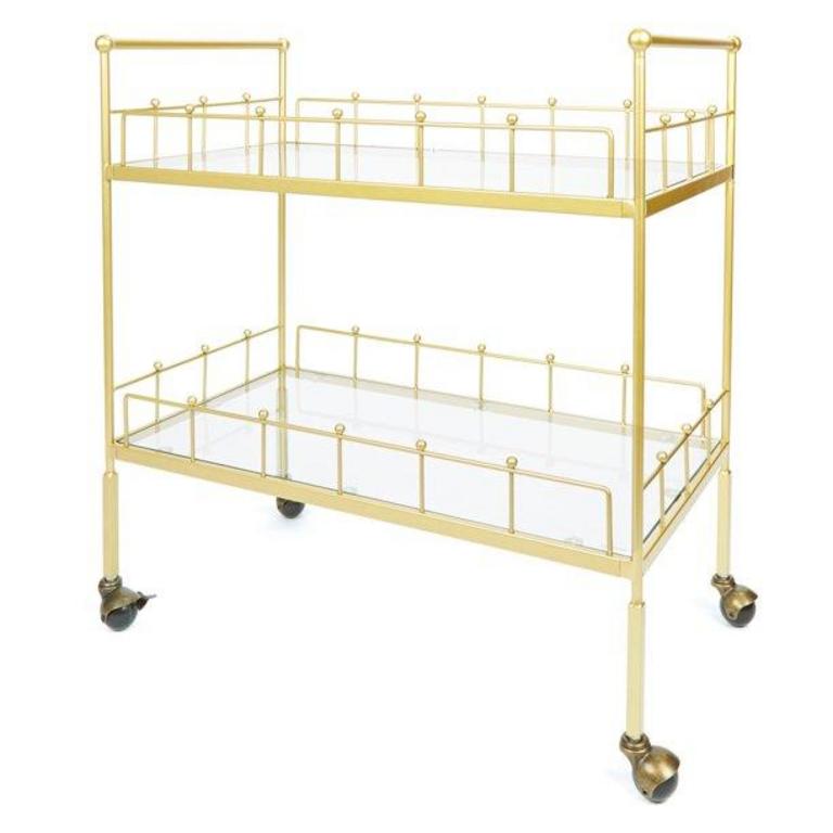SILVERWOOD SERVING CART