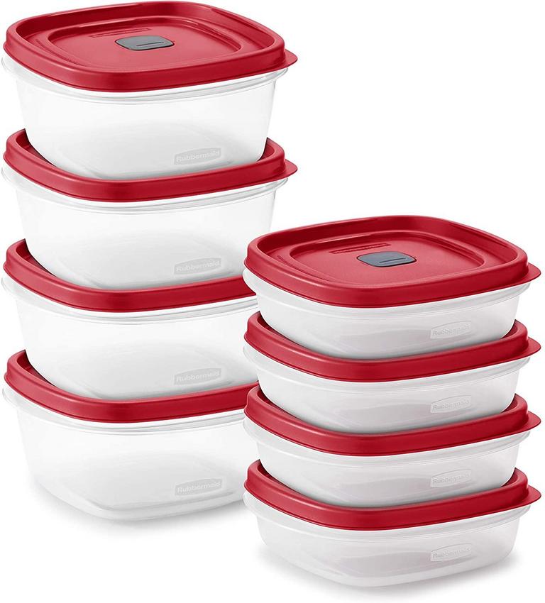 16 RUBBERMAID FOOD CONTAINERS