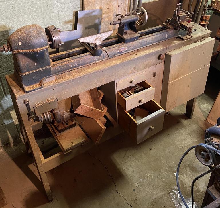 auction-ohio-vintage-craftsman-lathe
