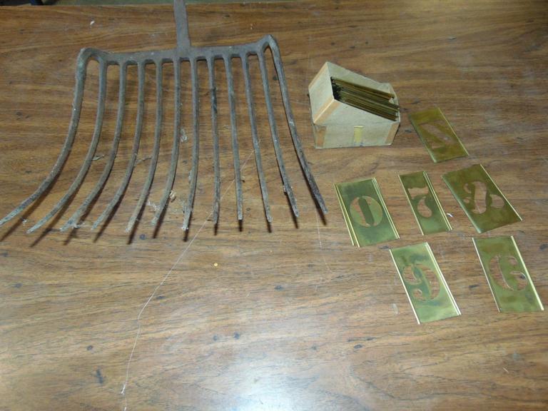 Auction Ohio Brass Stencils