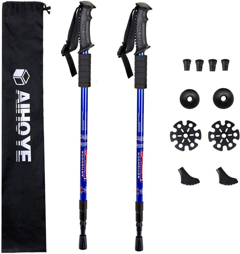 2 AIHOYE HIKING POLES