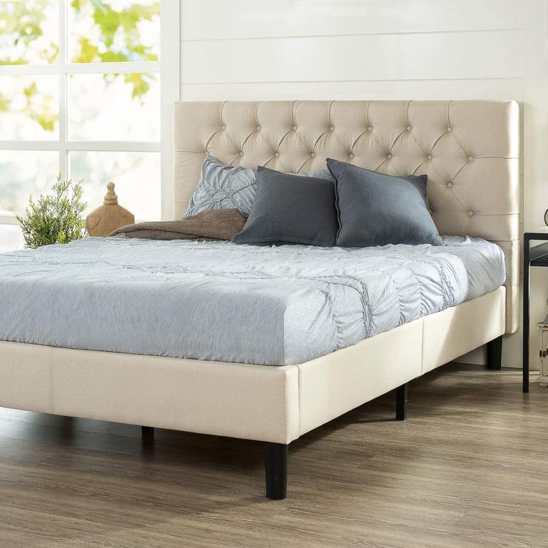 QUEEN UPHOLSTERED BED FRAME