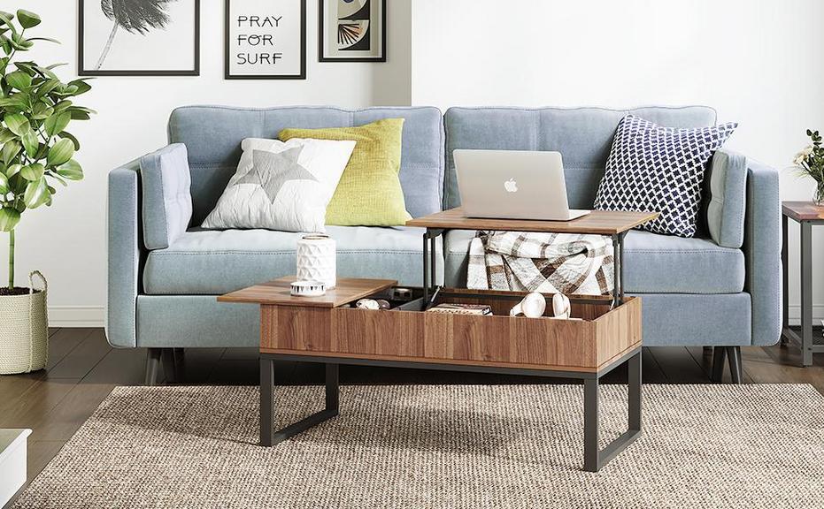 WLIVE LIFT TOP COFFEE TABLE