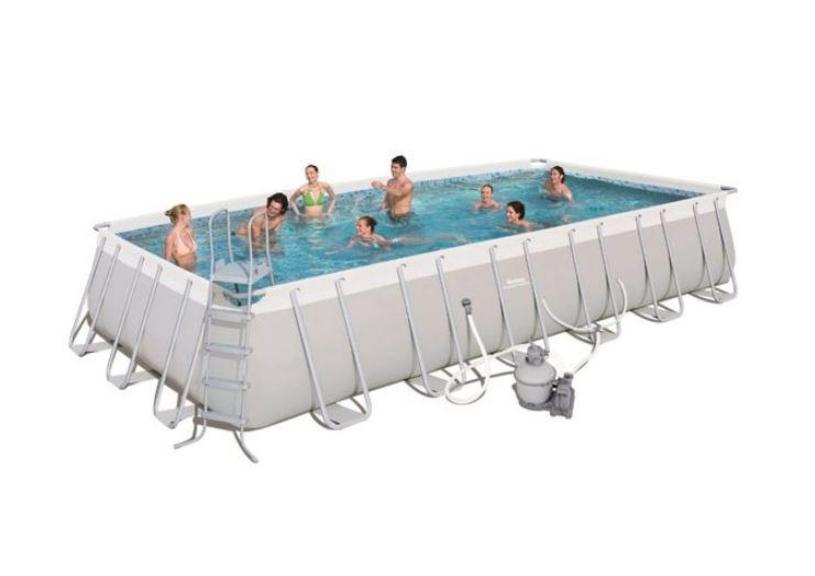 24X12FT STEEL FRAME POOL SET
