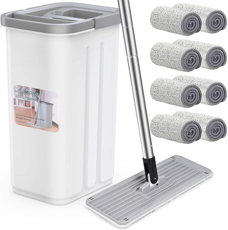 AIFACAY FLAT MOP & BUCKET KIT
