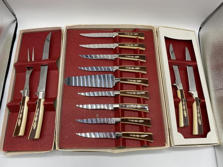 Auction Ohio Regent Sheffield Knife Set