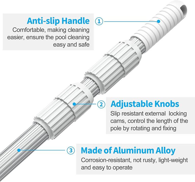 SUNION 12 FOOT SWIMMING POLE