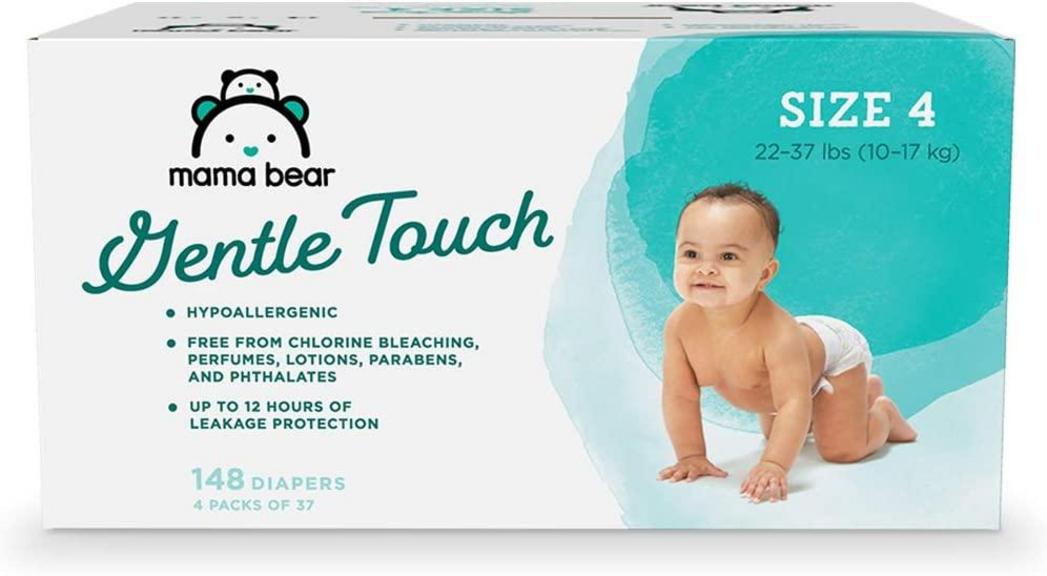 148 GENTLE TOUCH SZ 4 DIAPERS