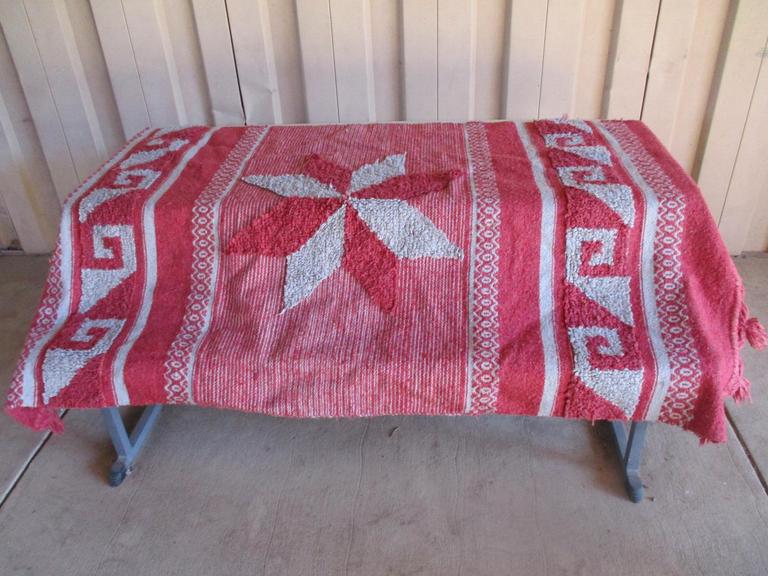 Auction Ohio Mexican Woven Blanket