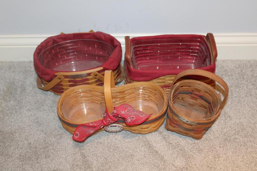 Auction Ohio Longaberger Baskets
