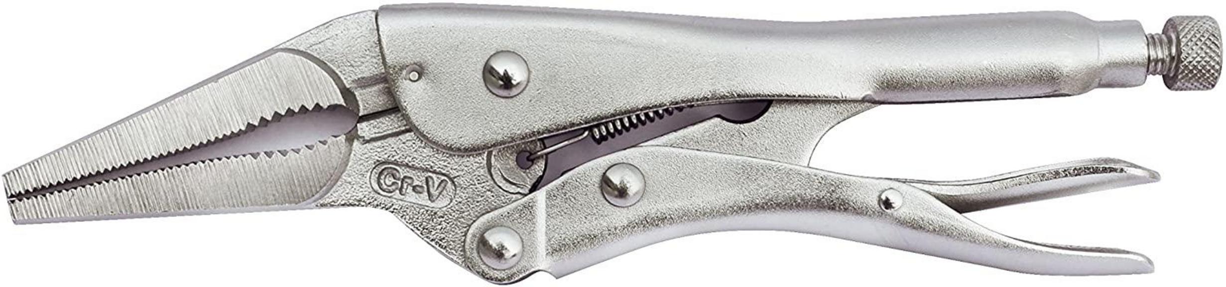 10 LONG NOSE LOCKING PLIERS