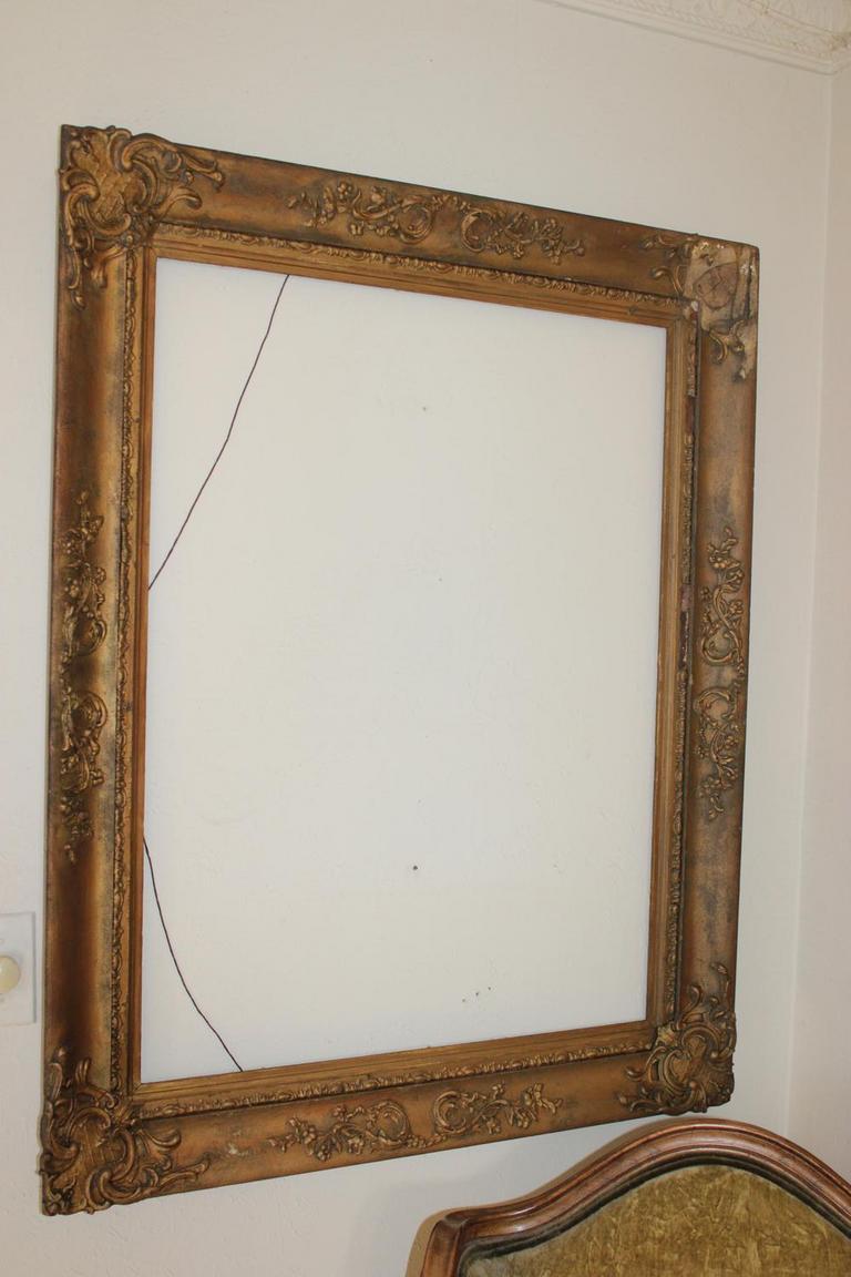 Auction Ohio Large Antique Frame