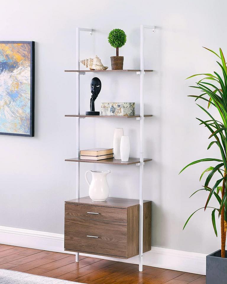 3-TIER INDUSTRIAL BOOKSHELF