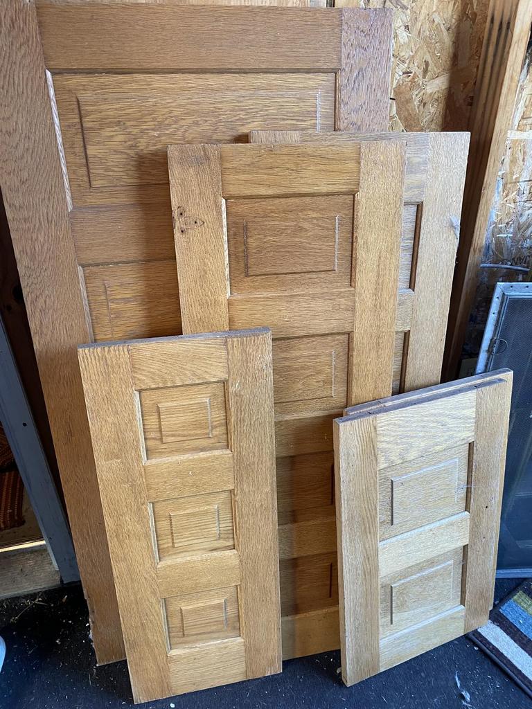 Auction Ohio Old Oak doors