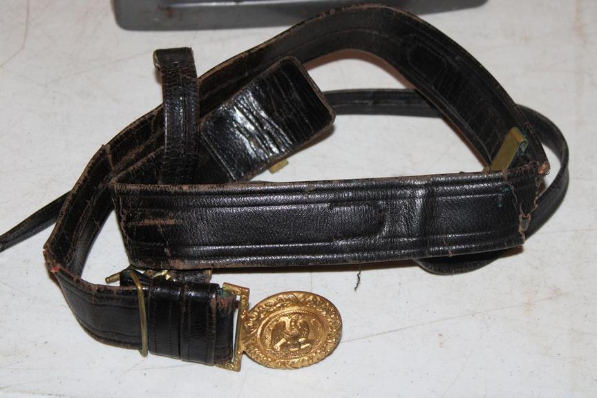 Auction Ohio Antique Navy Sword Belt