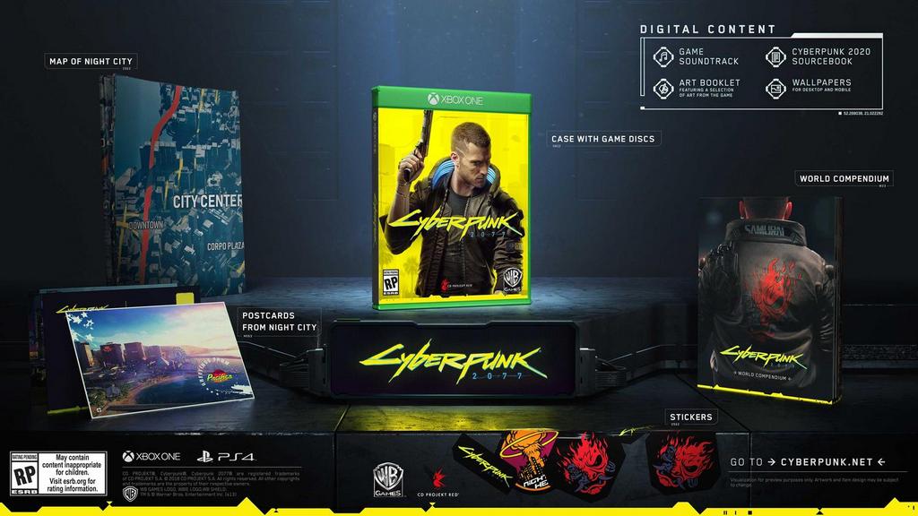 CYBERPUNK 2077 XBOX ONE BUNDLE