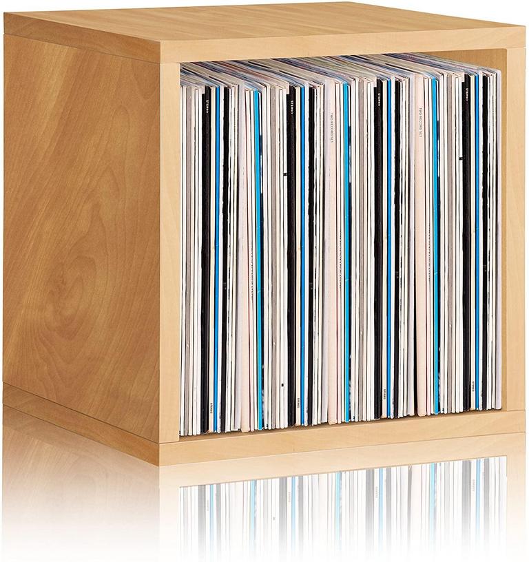VINYL RECORD STORAGE CUBE