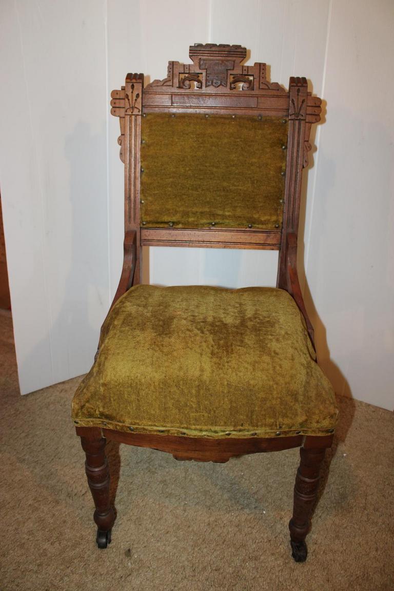 Victorian store eastlake chair