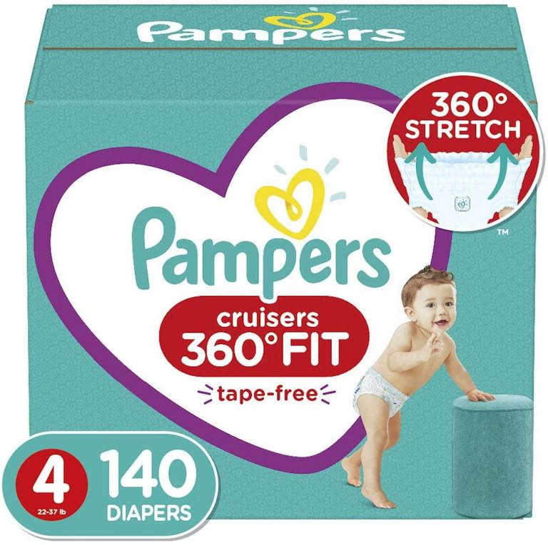 140 PAMPERS SZ-4  DIAPERS