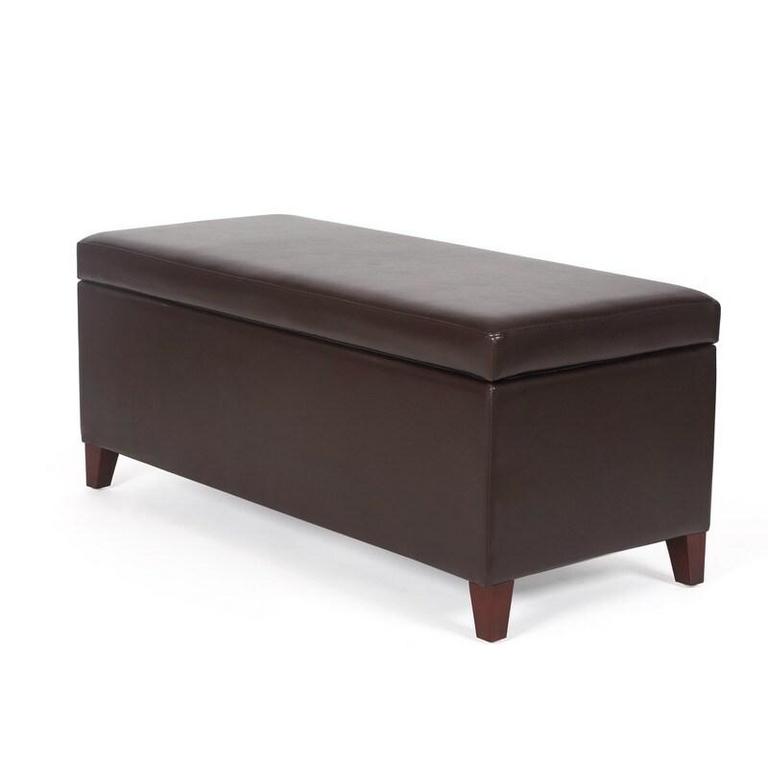 ADECO STORAGE OTTOMAN