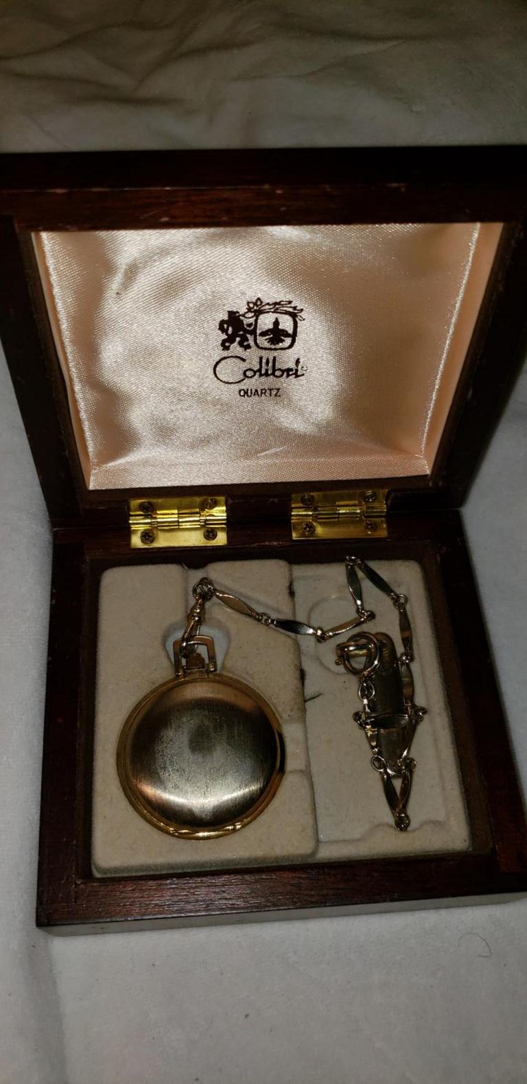 Colibri pocket watch with knife sale