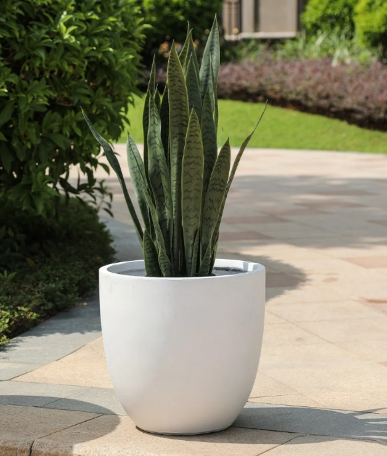 MEDIUM STONE PLANTER