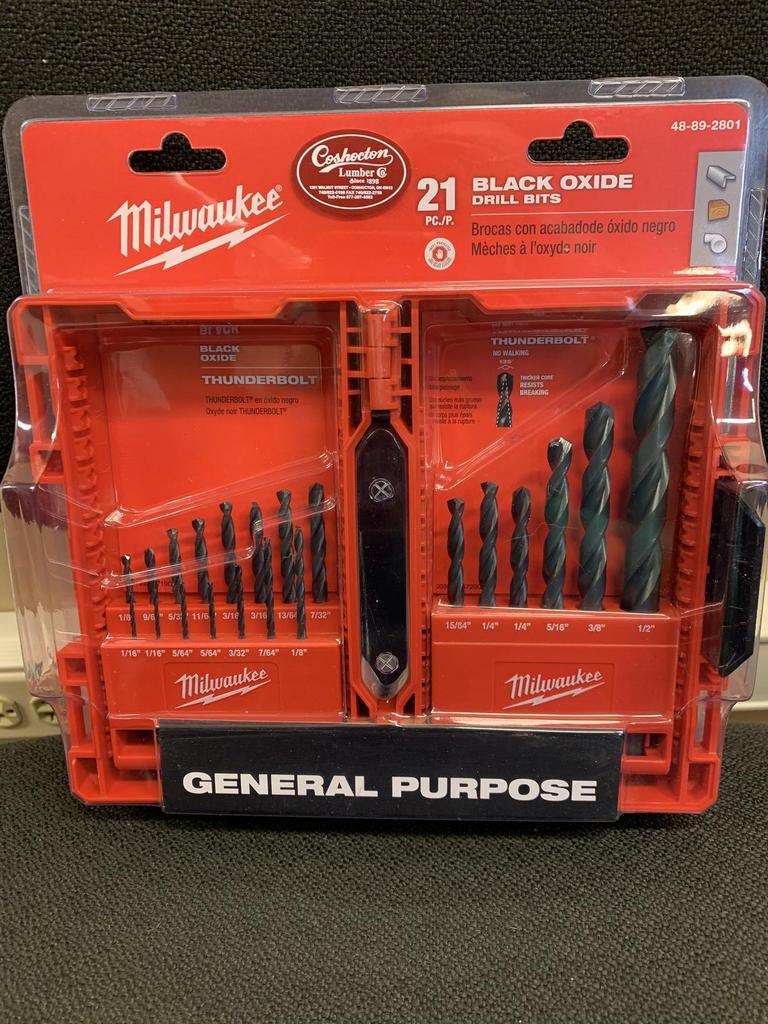 Auction Ohio Milwaukee Drill Bit Set
