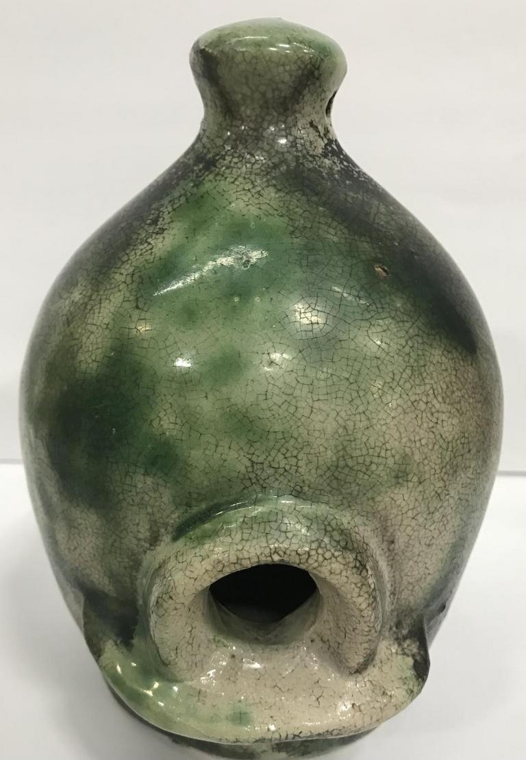 Auction Ohio Dalton Pottery Birdhouse