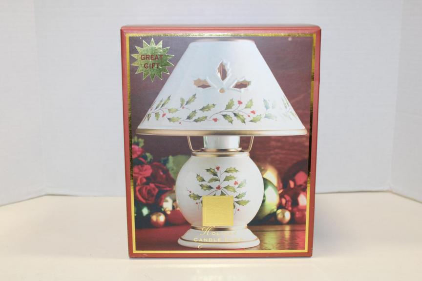 Lenox Holiday Candlestick Lamp