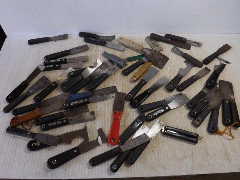 Auction Ohio Putty Knives and Scraper