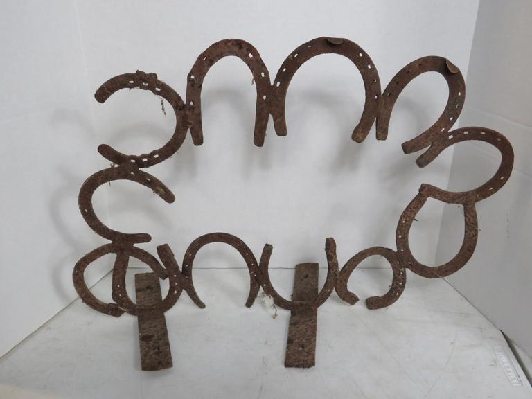 Auction Ohio Horseshoe Yard Decor