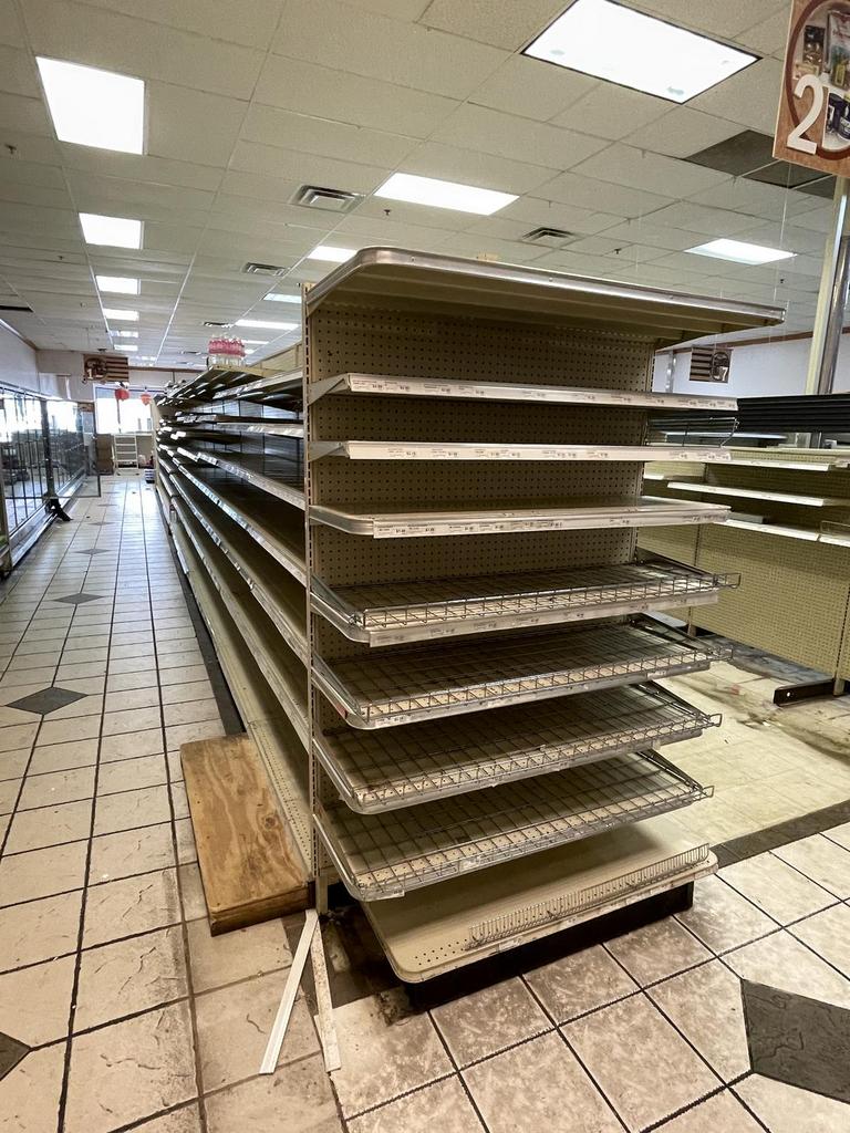 Auction Ohio Gondola Shelving