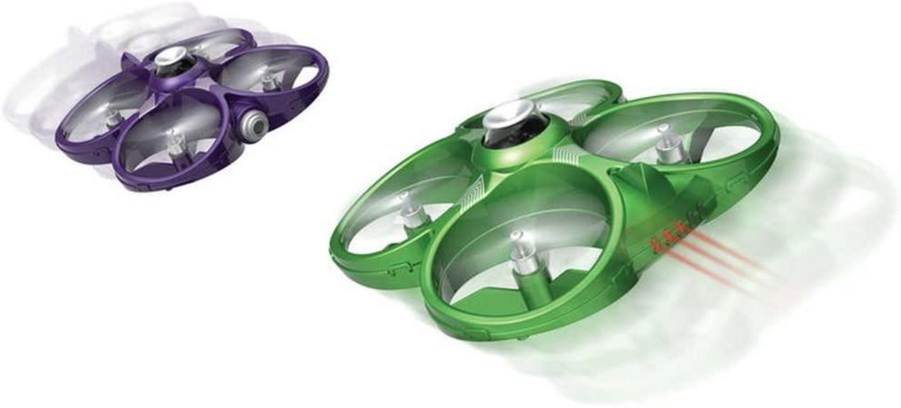 2 FLIGHT FORCE BATTLING DRONES