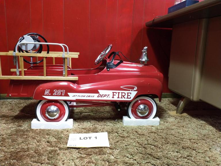 Burns novelty and toy cheap fire truck