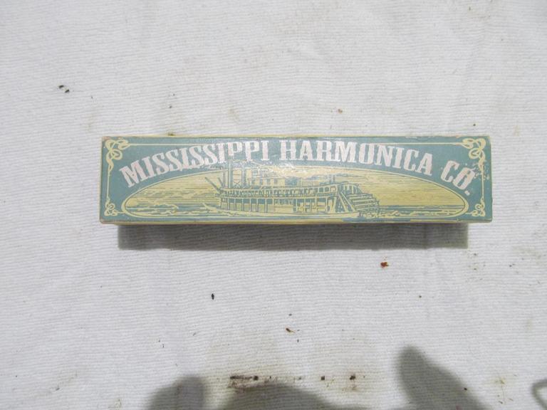 Auction Ohio Mississippi Harmonica